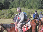 Ian aboard horse