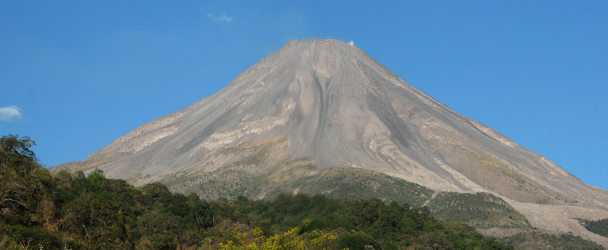 Volcan Colima panorama