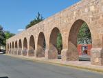 The ancient Morelia aqueduct